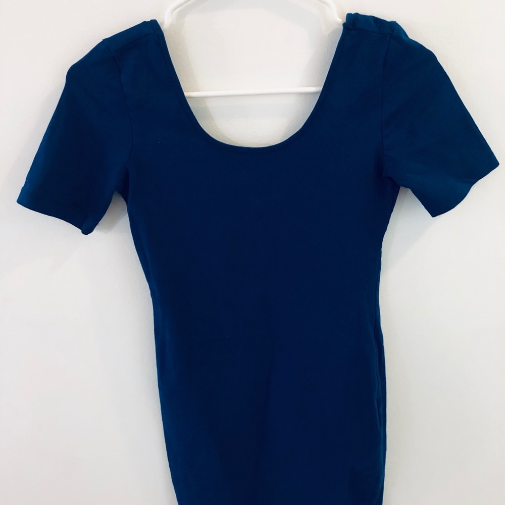 Navy Blue Bodycon Dress 👗